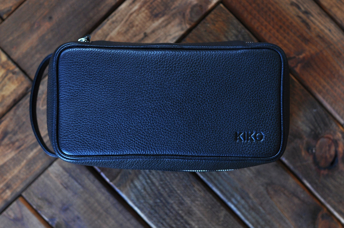 Kiko Leather Dopp Kit – Premium Travel Toiletry Bag