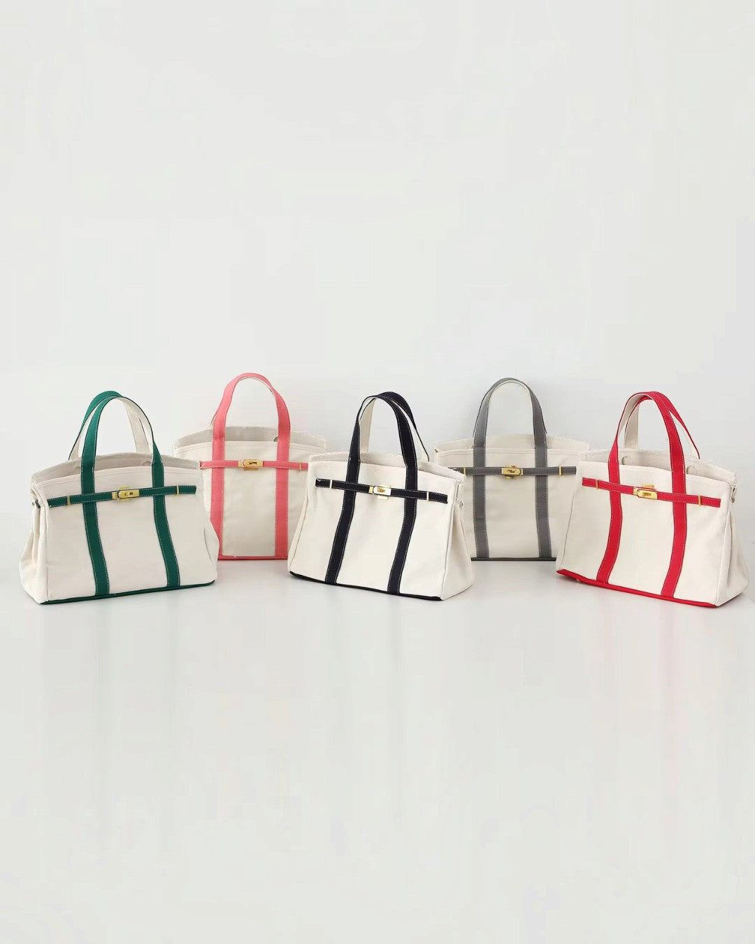 Gameday Luxe Distressed Canvas Weekender Tote