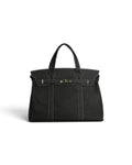 Gameday Luxe Distressed Canvas Weekender Tote