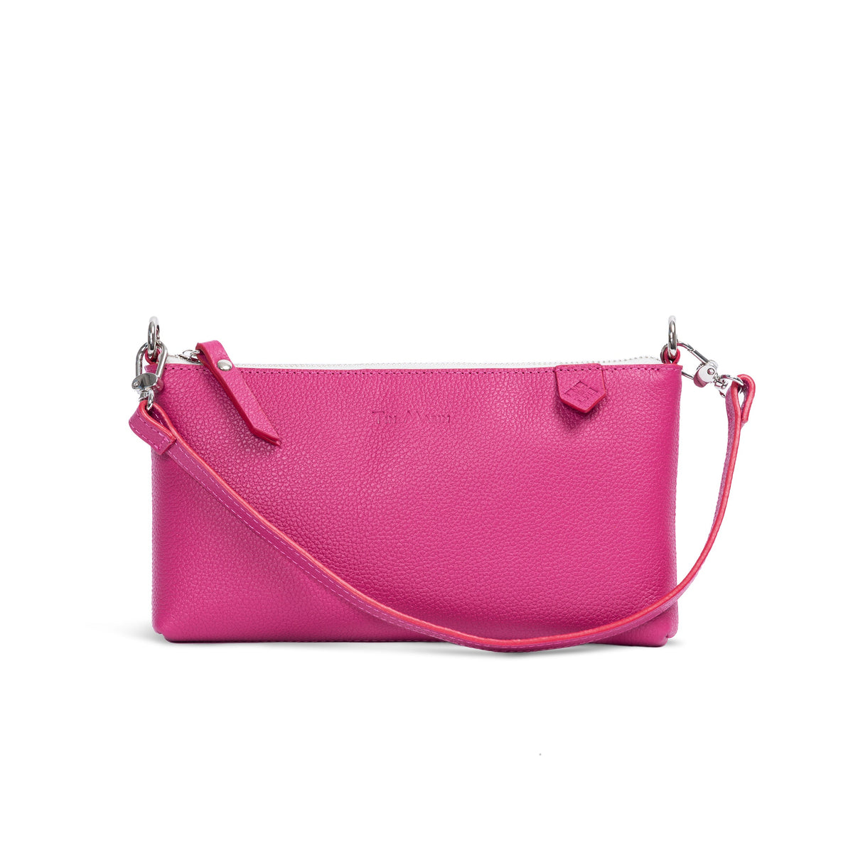 Elia Convertible Full-Grain Leather Bag