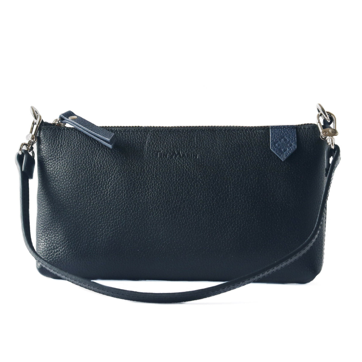 Elia Convertible Full-Grain Leather Bag