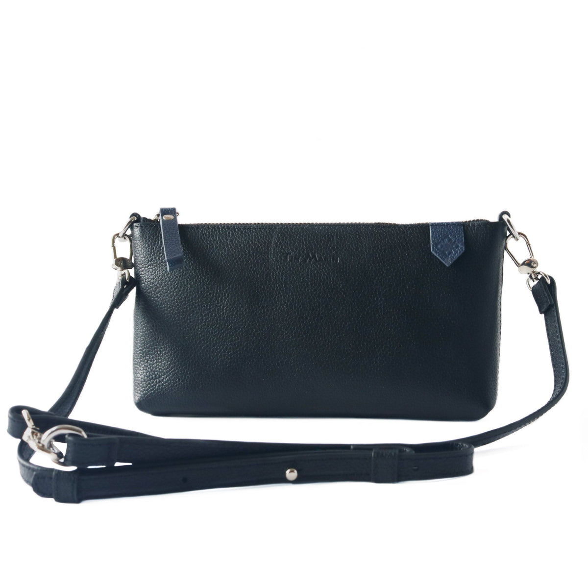 Elia Convertible Full-Grain Leather Bag