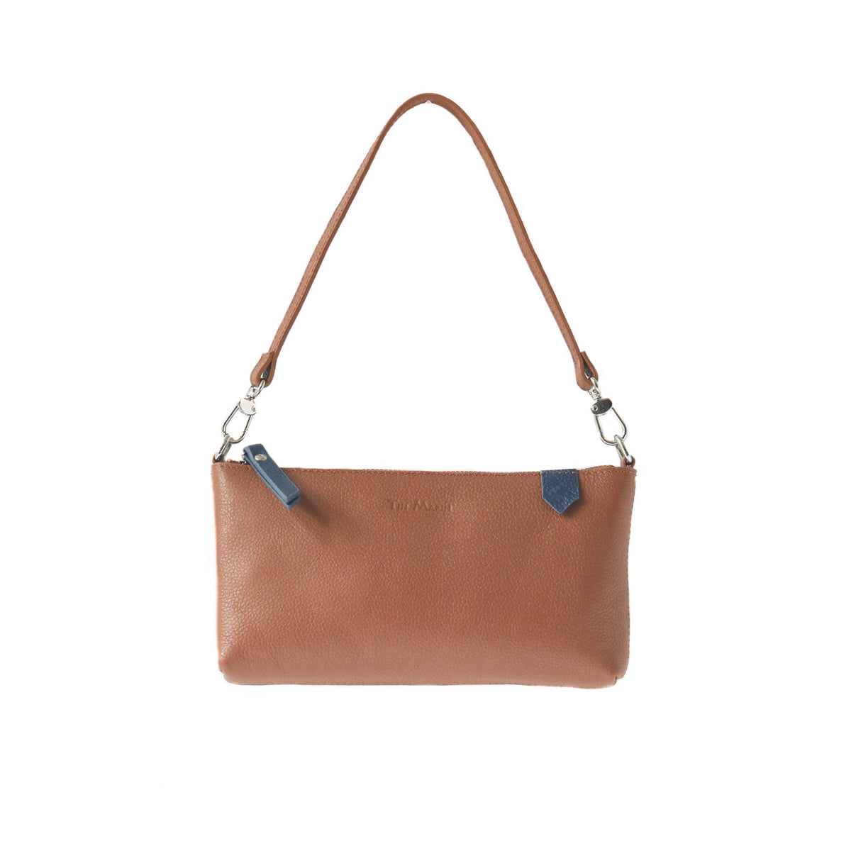 Elia Convertible Full-Grain Leather Bag
