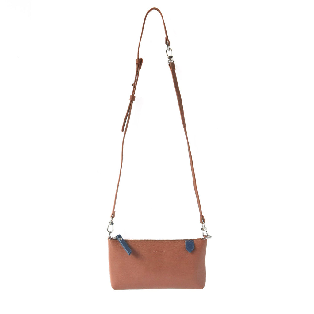 Elia Convertible Full-Grain Leather Bag