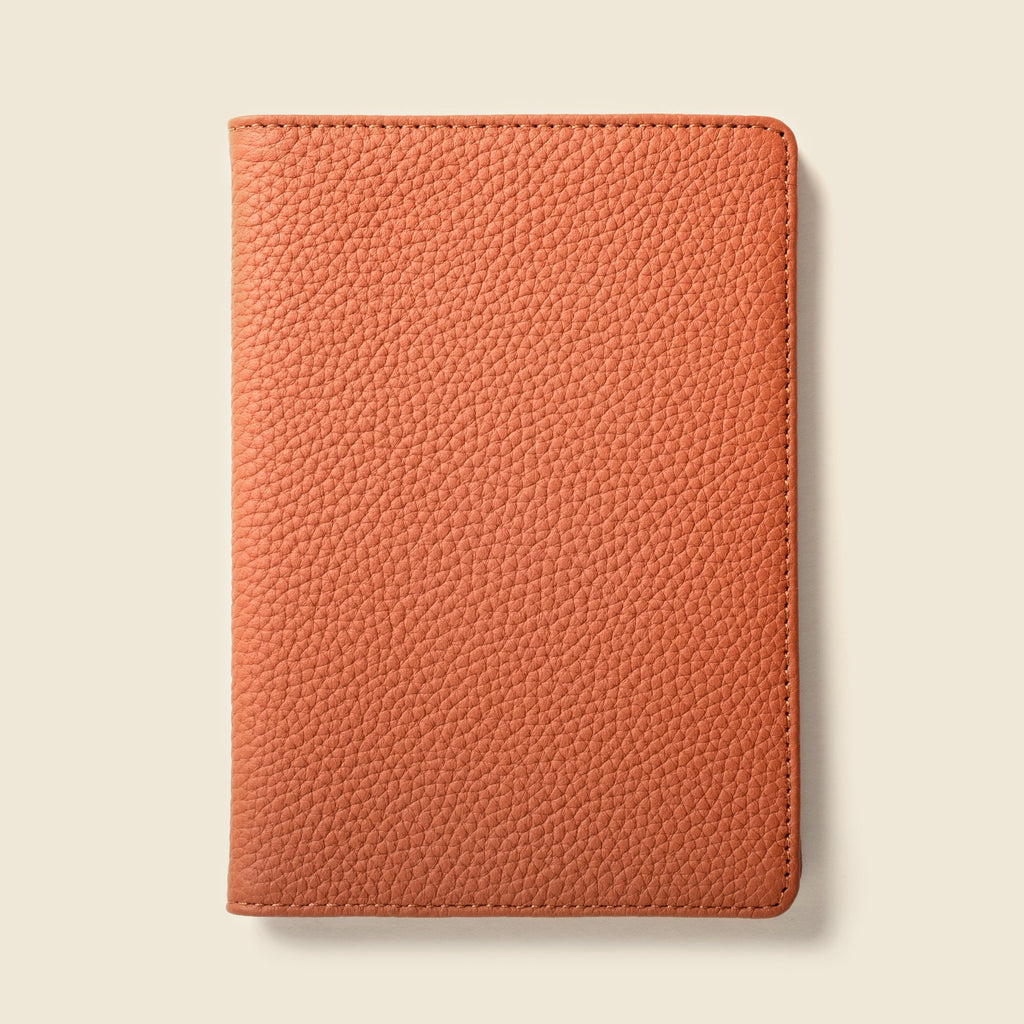 CASUPO Full-Grain Leather RFID Passport Wallet – Tan
