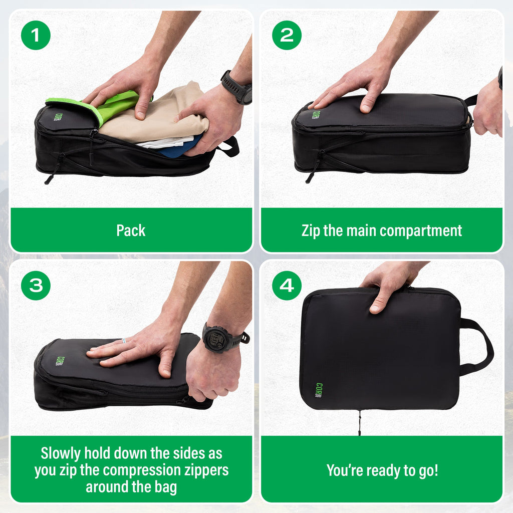COR Surf Island Hopper Travel Bundle – Backpack + Packing System