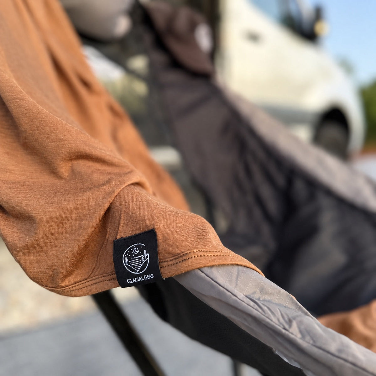 Glacial Gear Ultralight Merino Wool Travel Blanket