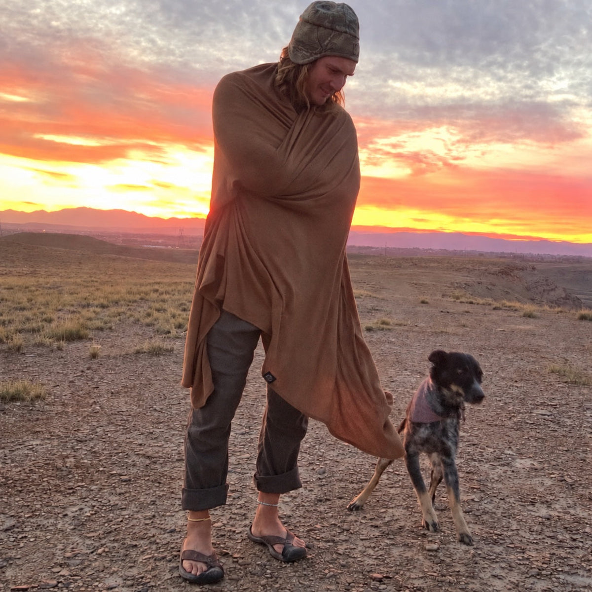 Glacial Gear Ultralight Merino Wool Travel Blanket