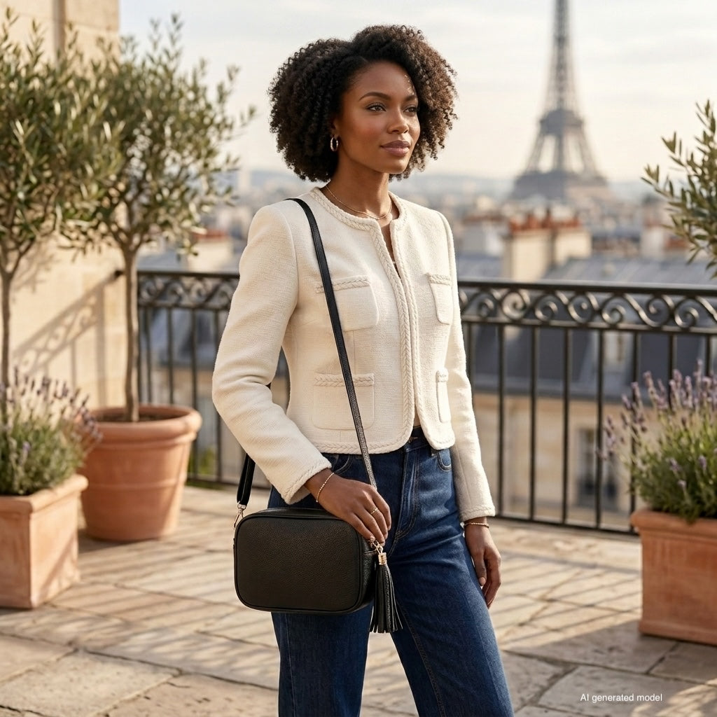 TAKEASY Parma Italian Leather Crossbody Bag