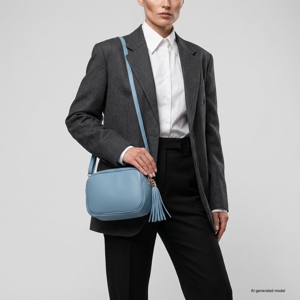 TAKEASY Parma Italian Leather Crossbody Bag