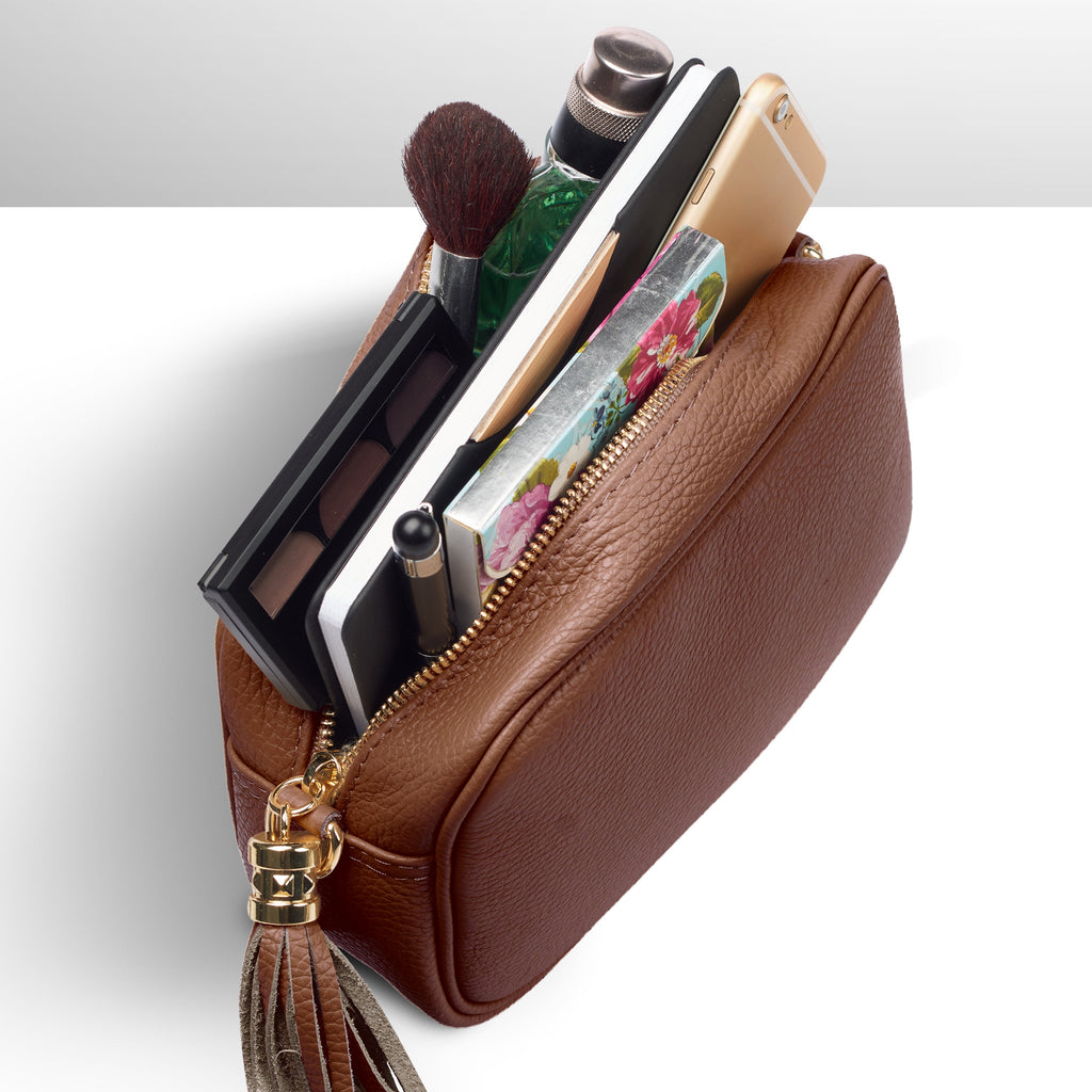 TAKEASY Parma Italian Leather Crossbody Bag