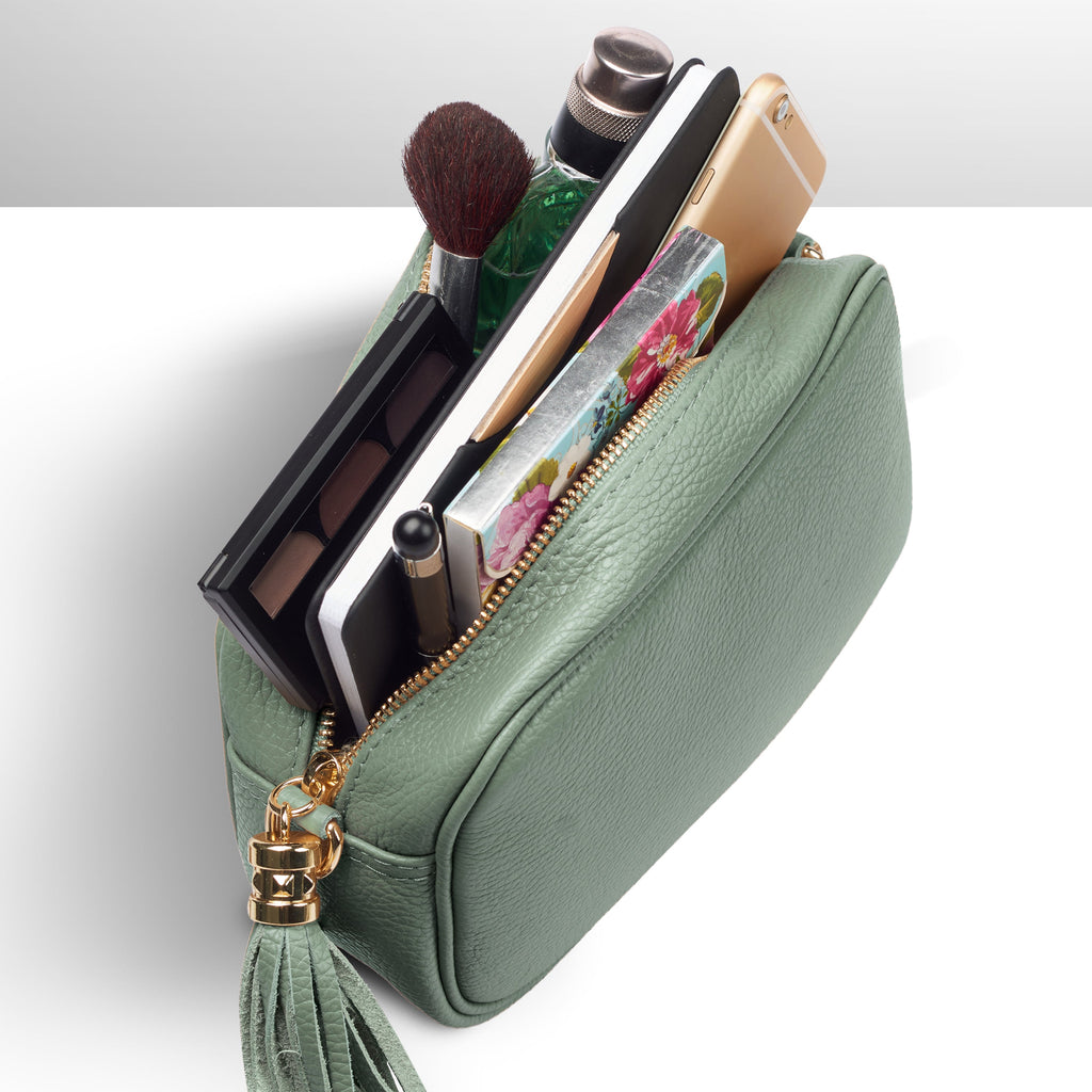 TAKEASY Parma Italian Leather Crossbody Bag