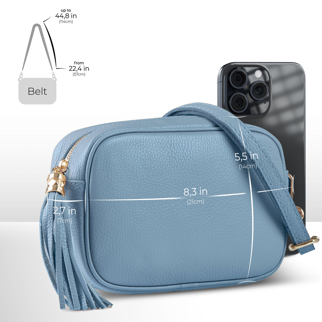 TAKEASY Parma Italian Leather Crossbody Bag