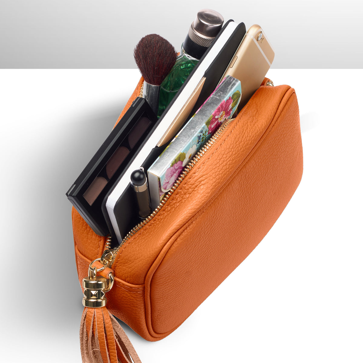 TAKEASY Parma Italian Leather Crossbody Bag