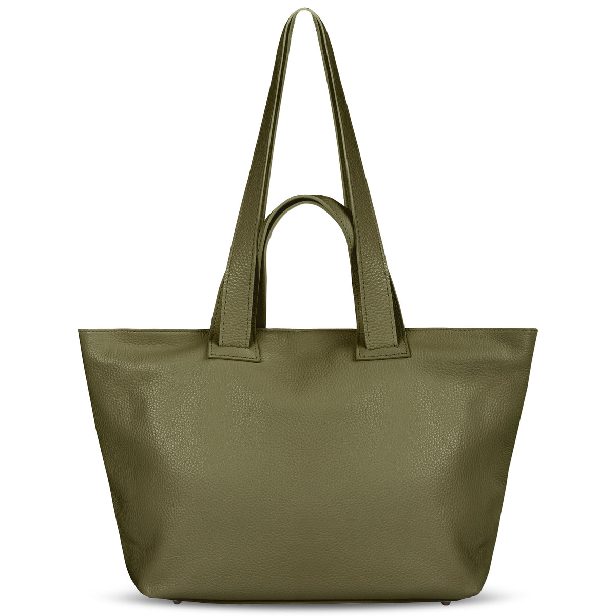 TAKEASY Torino Italian Full-Grain Leather Travel Tote