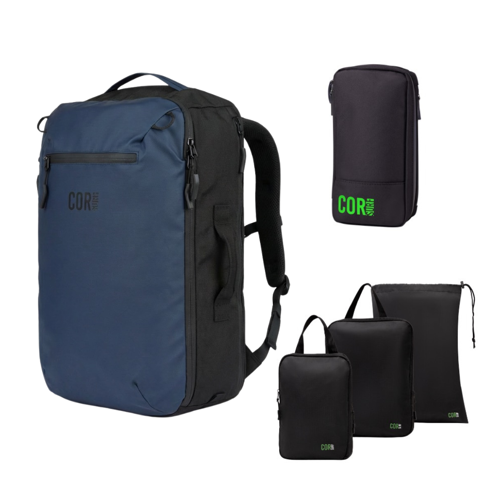 COR Surf Island Hopper Travel Bundle – Backpack + Packing System