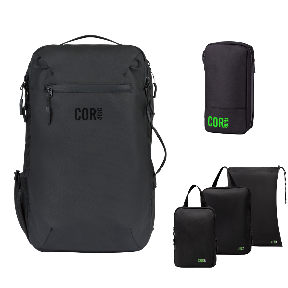 COR Surf Island Hopper Travel Bundle – Backpack + Packing System
