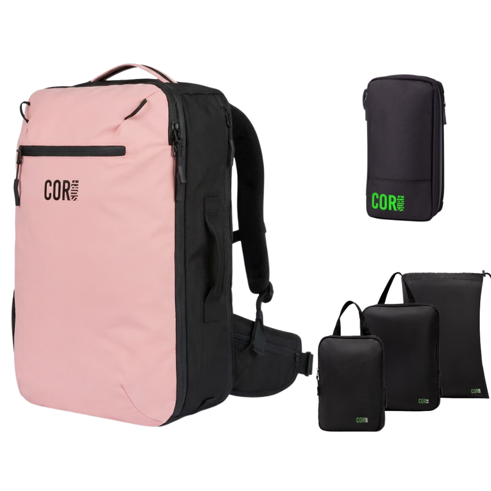 COR Surf Island Hopper Travel Bundle – Backpack + Packing System